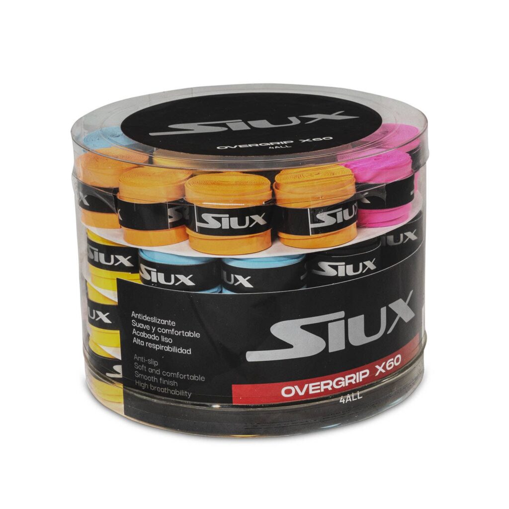 Siux pour Tous Seau Overgrip 60 Multicoloree