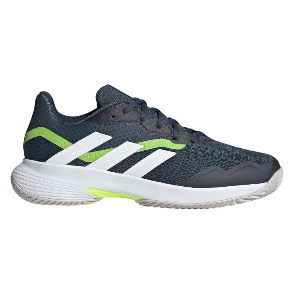Chaussures de padel Adidas Courtjam Control Green Id1537 1/3