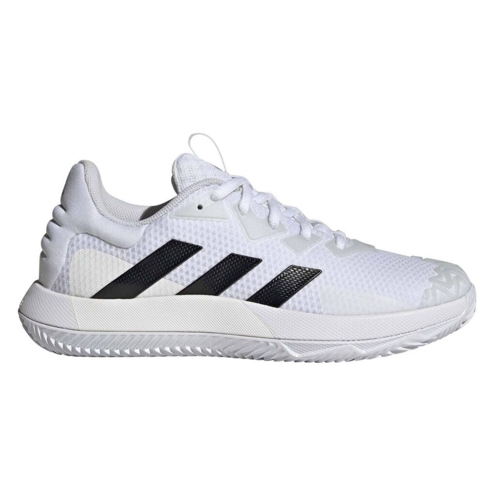 Chaussures de padel Adidas Solematch Control White Id1500 2/3