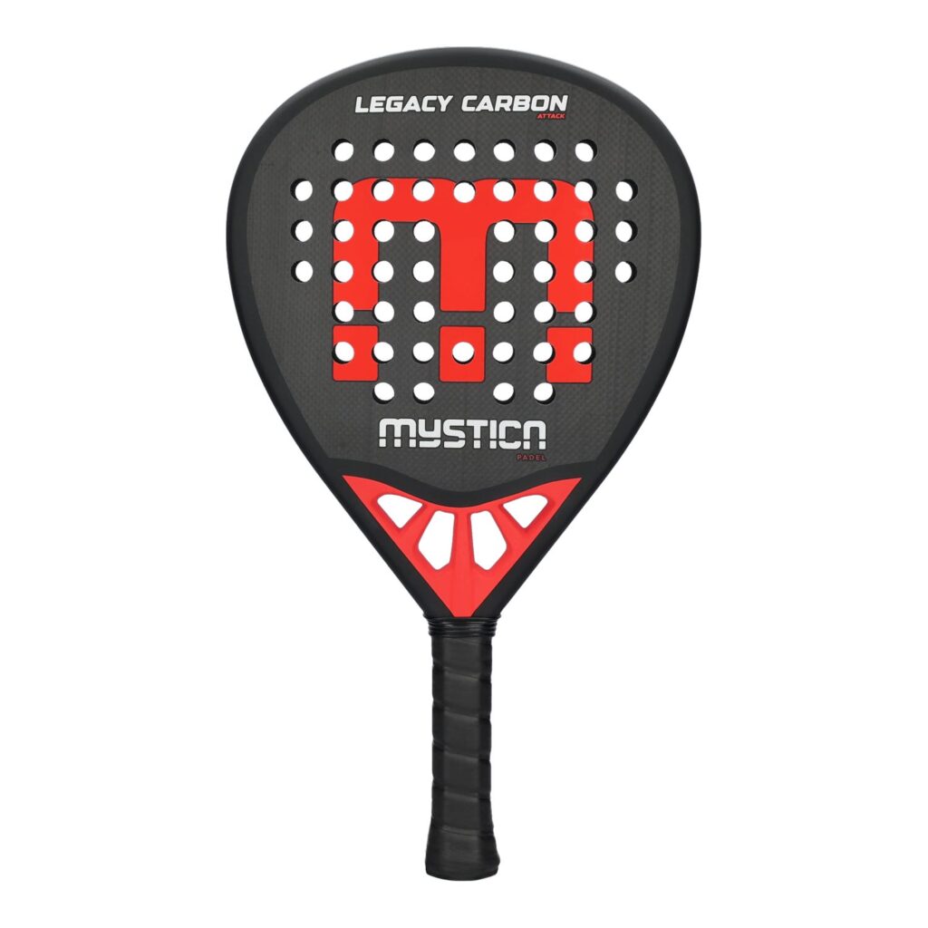 Raquette de padel Mystica Legacy Carbon Attack Red