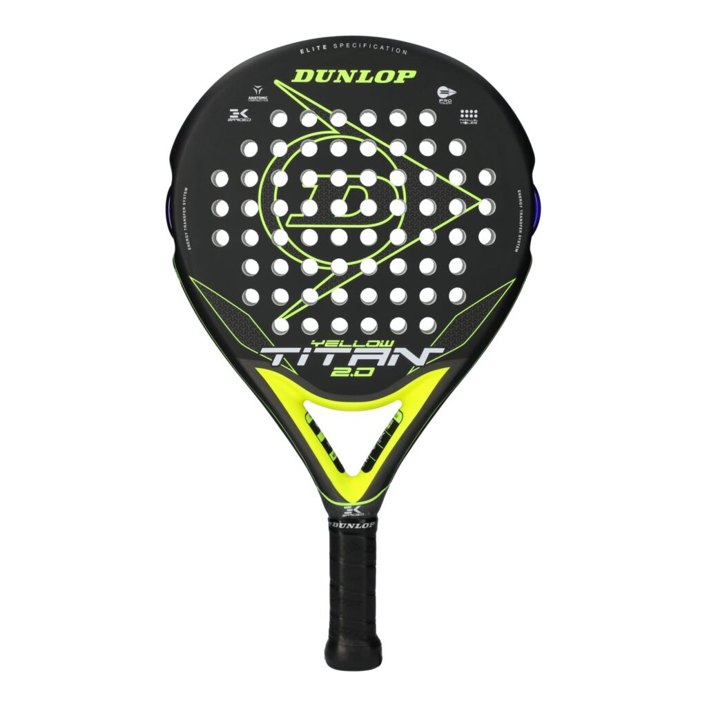 Raquette de padel Dunlop Titan 2.0 Jaune
