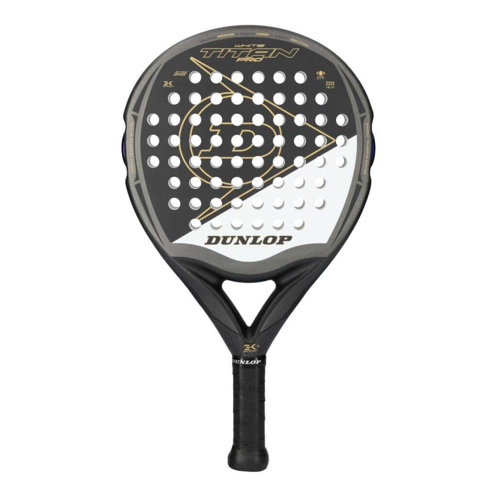 Raquette de padel Dunlop Titan Pro White