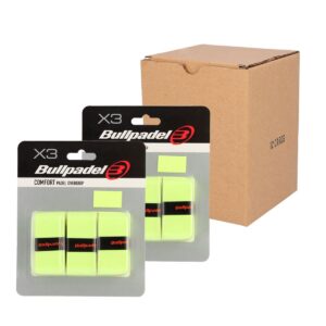 Boîte Overgrip Bullpadel Gb1200 Jaune 12pc