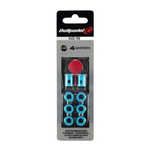 Blister (4 Pcs) Antivibrator Ease Vibe Bullpadel Sky Blue
