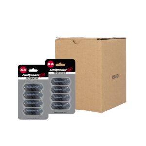 Boîte 12 Pièces - Blister (4 Pièces) Protecteur Bullpadel Custom Weight Black