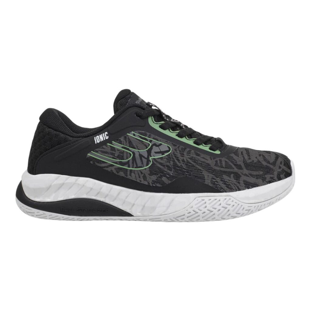 Chaussures de padel Bullpadel Ionic W 25v Cm60014000 Noir Vert Femme