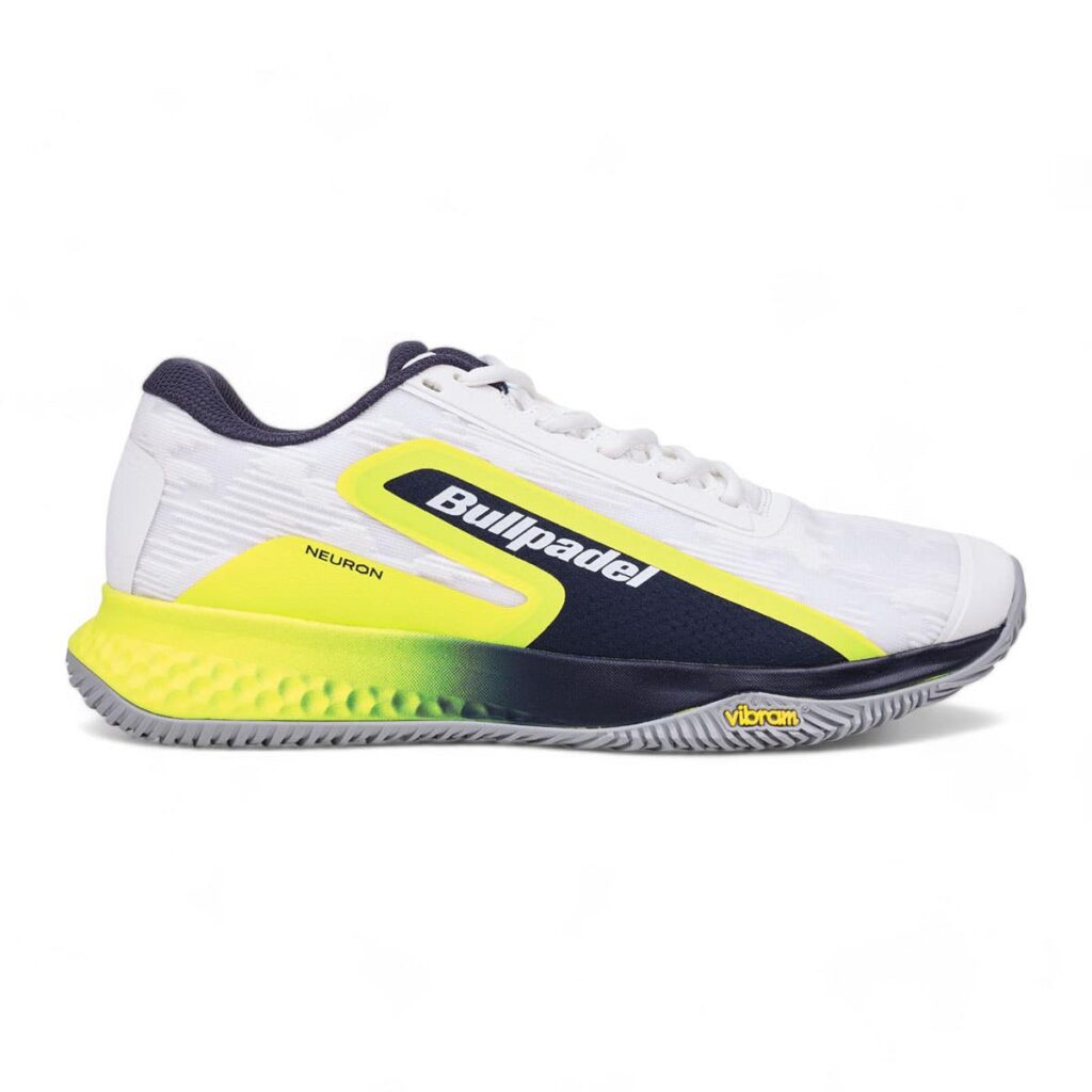 Chaussures de padel Bullpadel Neuron Vibram 25v Cm51012000 Blanc