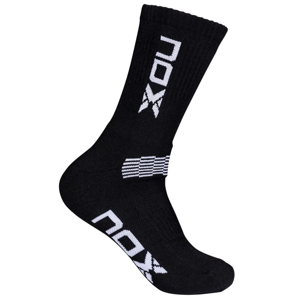 Nox Technical Half-calf Socks Black Vertical Logo
