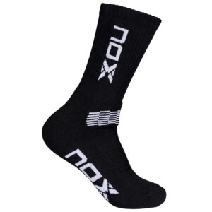 Nox Technical Half-calf Socks Black Vertical Logo
