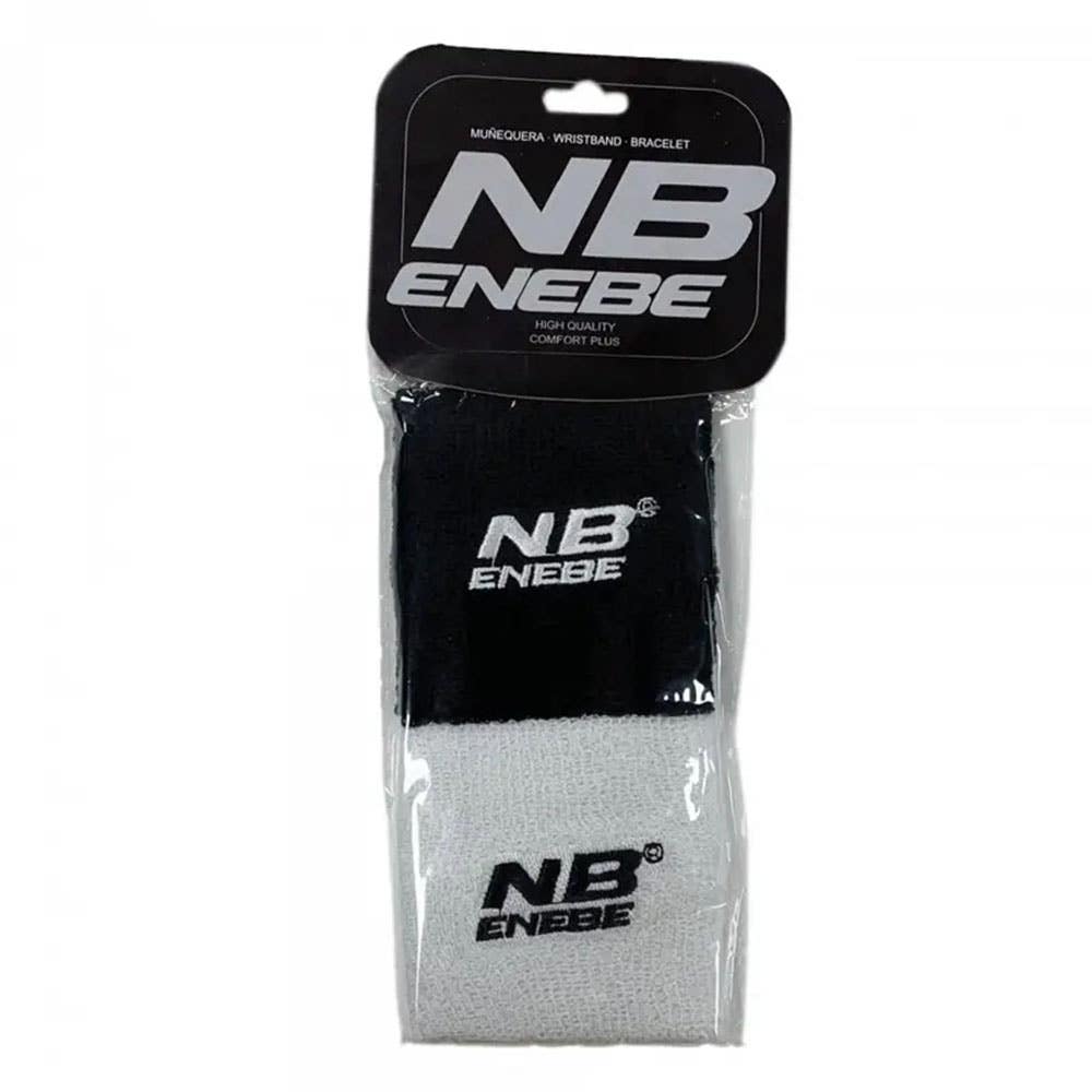 Enebe Wristbands Pack White Black