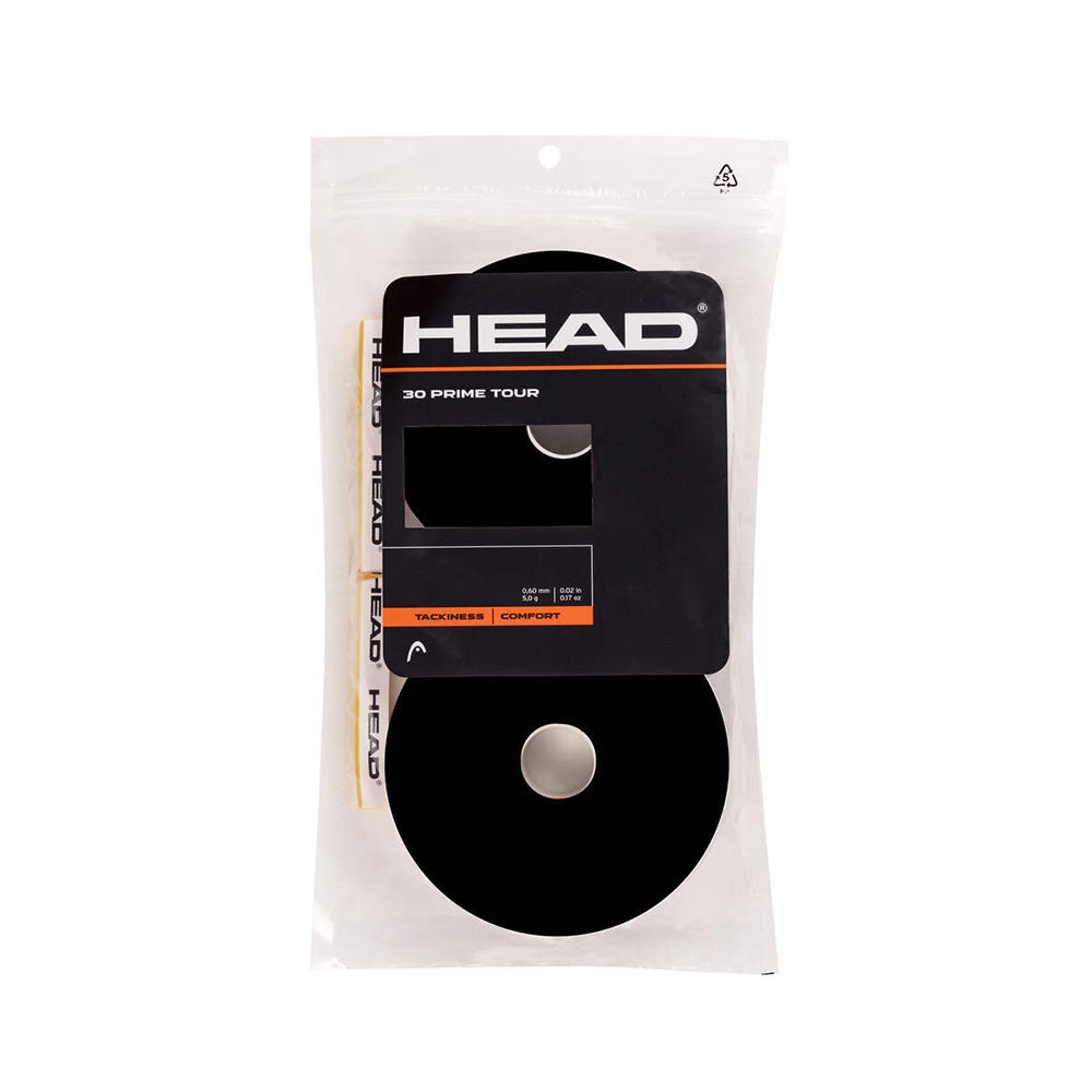 Sac 30 Pcs. Overgrip Head Prime Tour Black