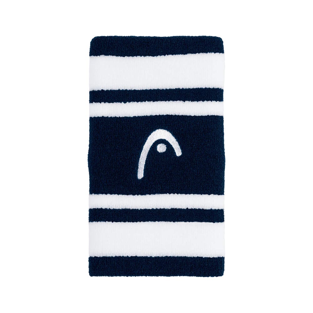 Poignet À Rayures de la Tête 2,5 Bleu Marine