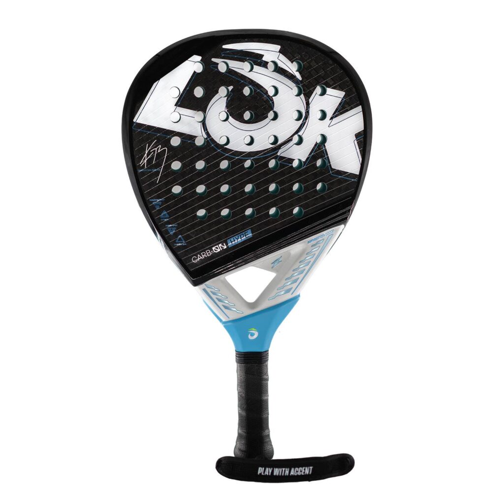 Raquette de padel Lok Carb-on Hype par Franco Dal Bianco