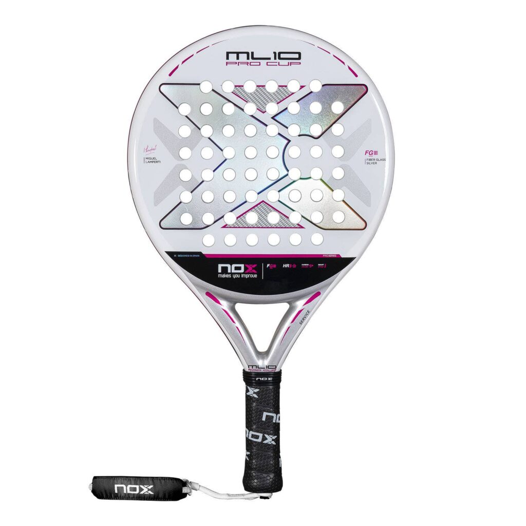 Raquette de padel Nox Ml10 Pro Cup Silver By Miguel Lamperti