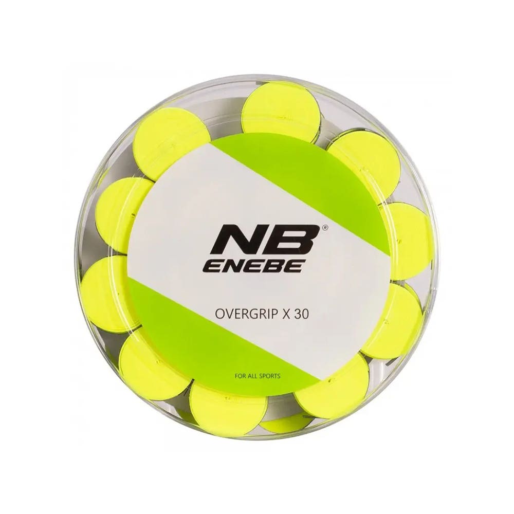 Bucket 30 Overgrips Enebe Response Fluor Yellow