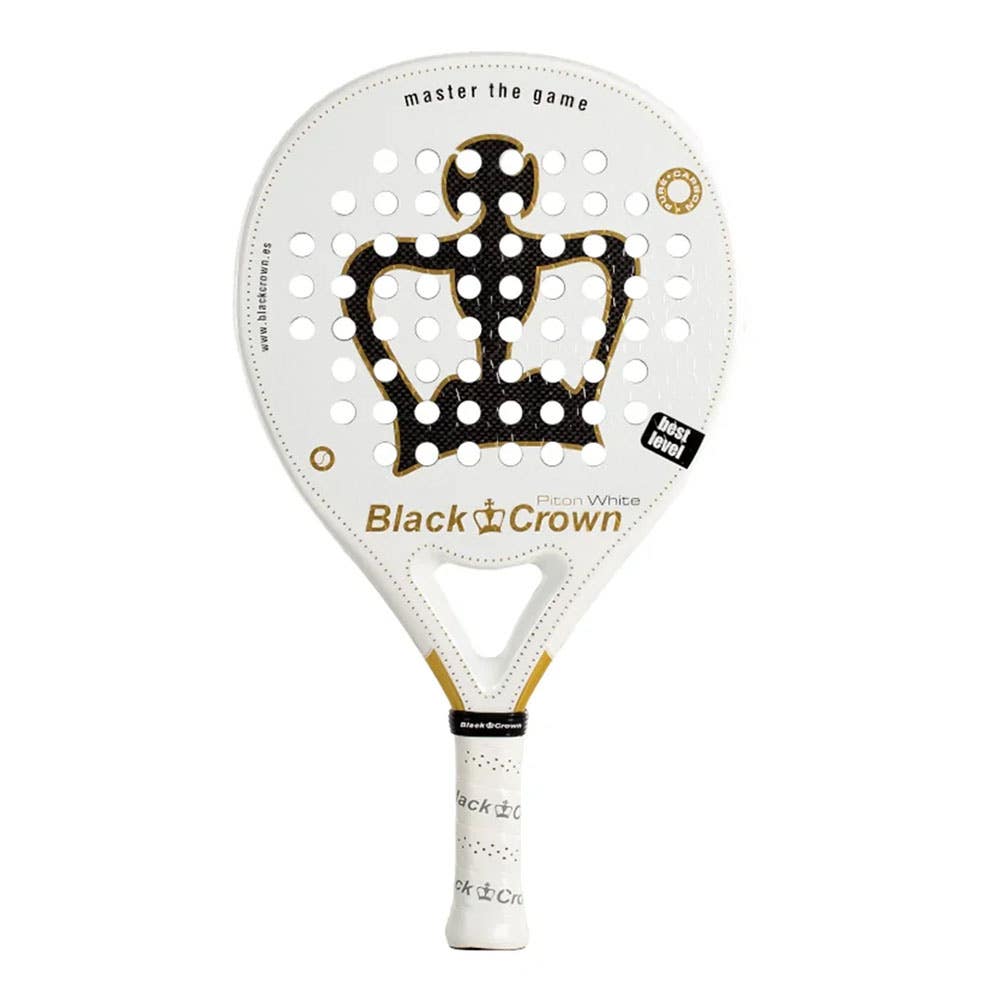 Raquette de padel Black Crown Piton White
