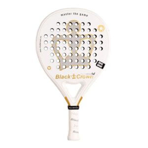 Raquette de padel Black Crown Piton White Soft