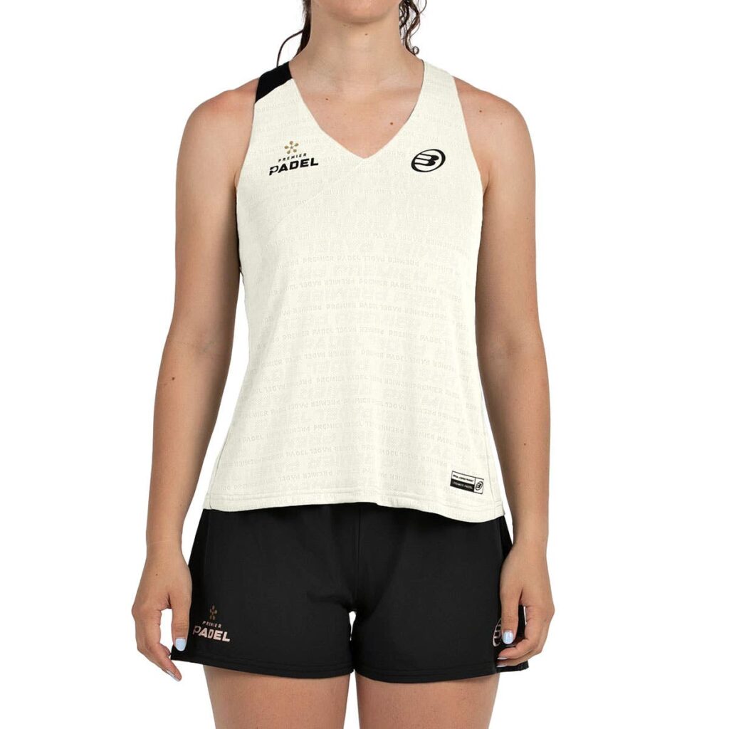 T-shirt Tirantes Bullpadel Piura 077 Écru Femme Xs