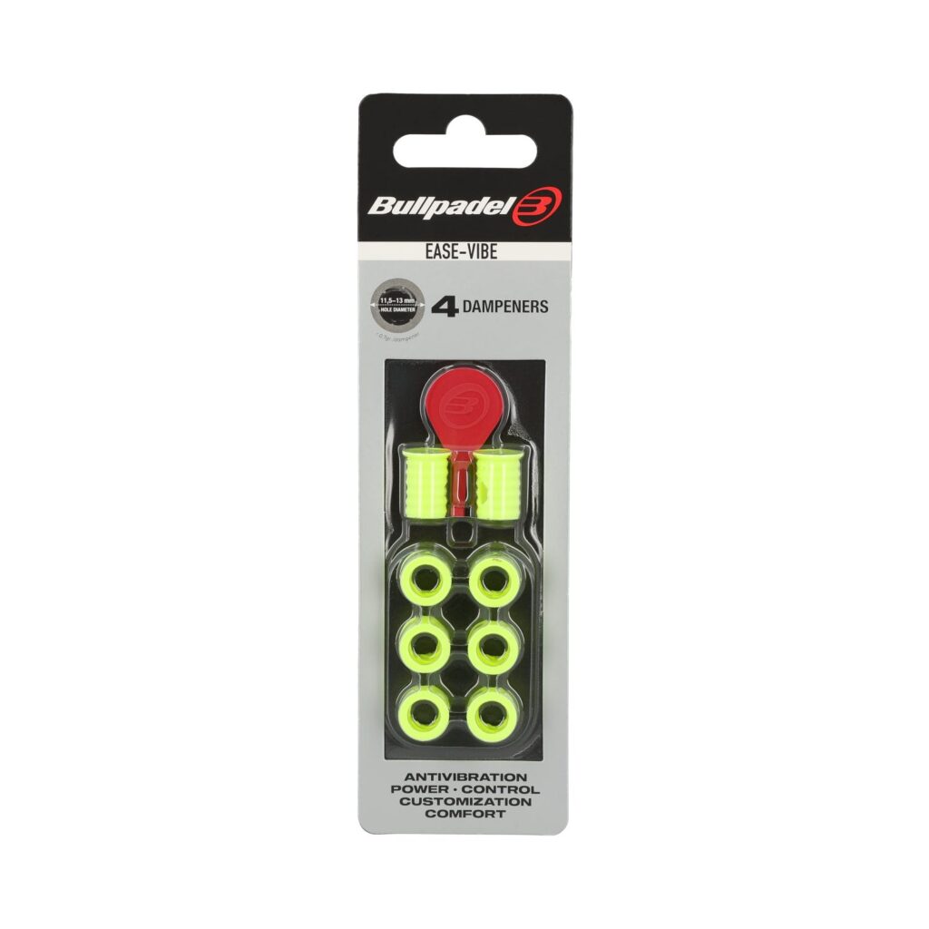 Blister (4pcs) Anti-vibrateur Bullpadel Ease Vibe Jaune