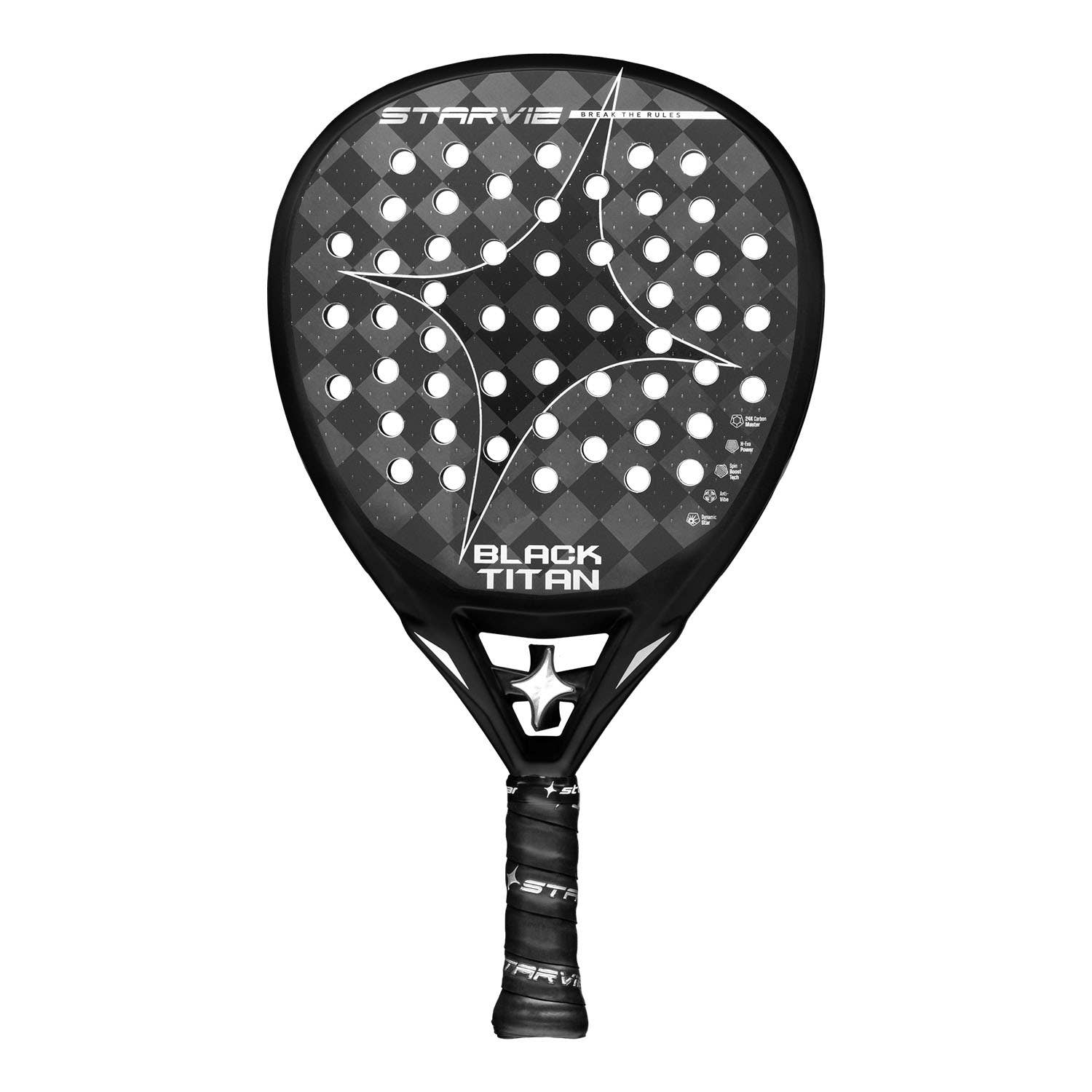 Raquette de padel Starvie Black Titan