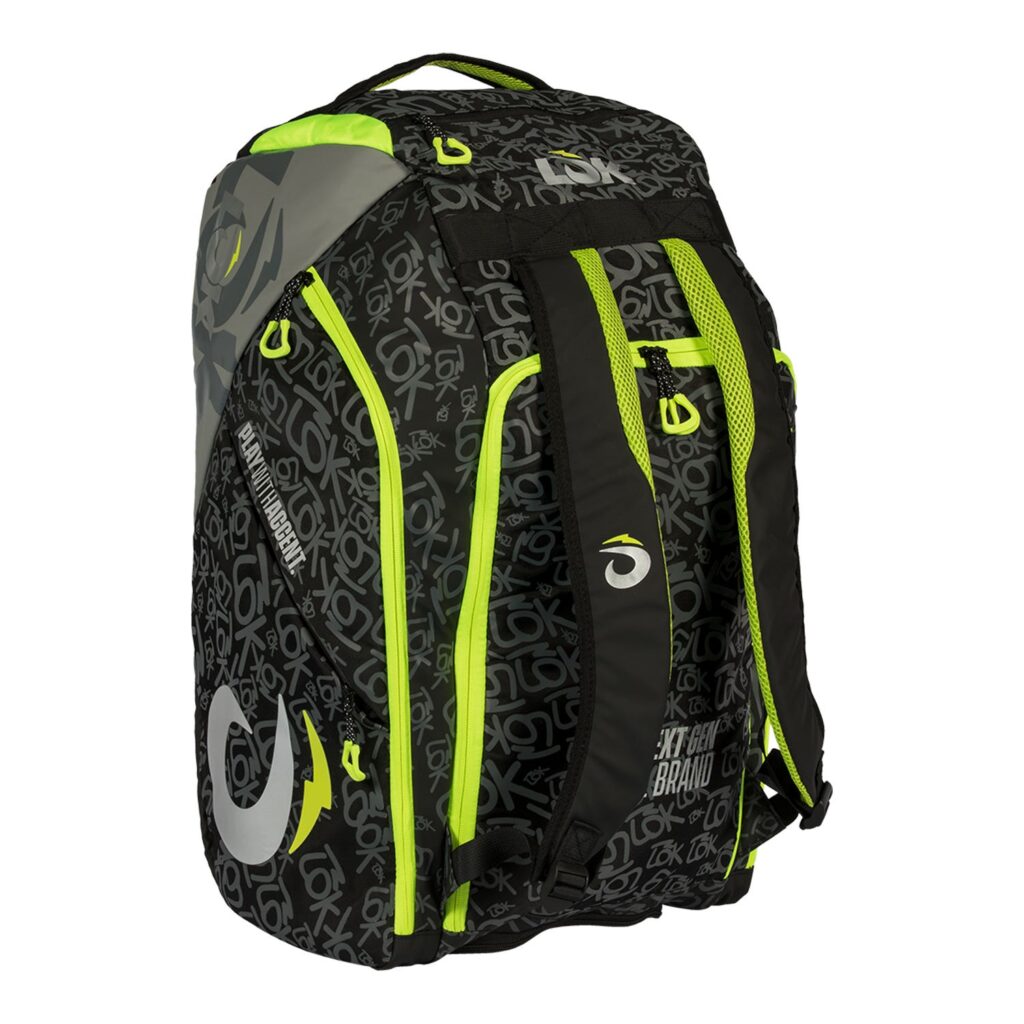 Sac de padel Lok Maxx Gen 2 Noir/citron Lb1pa2u16
