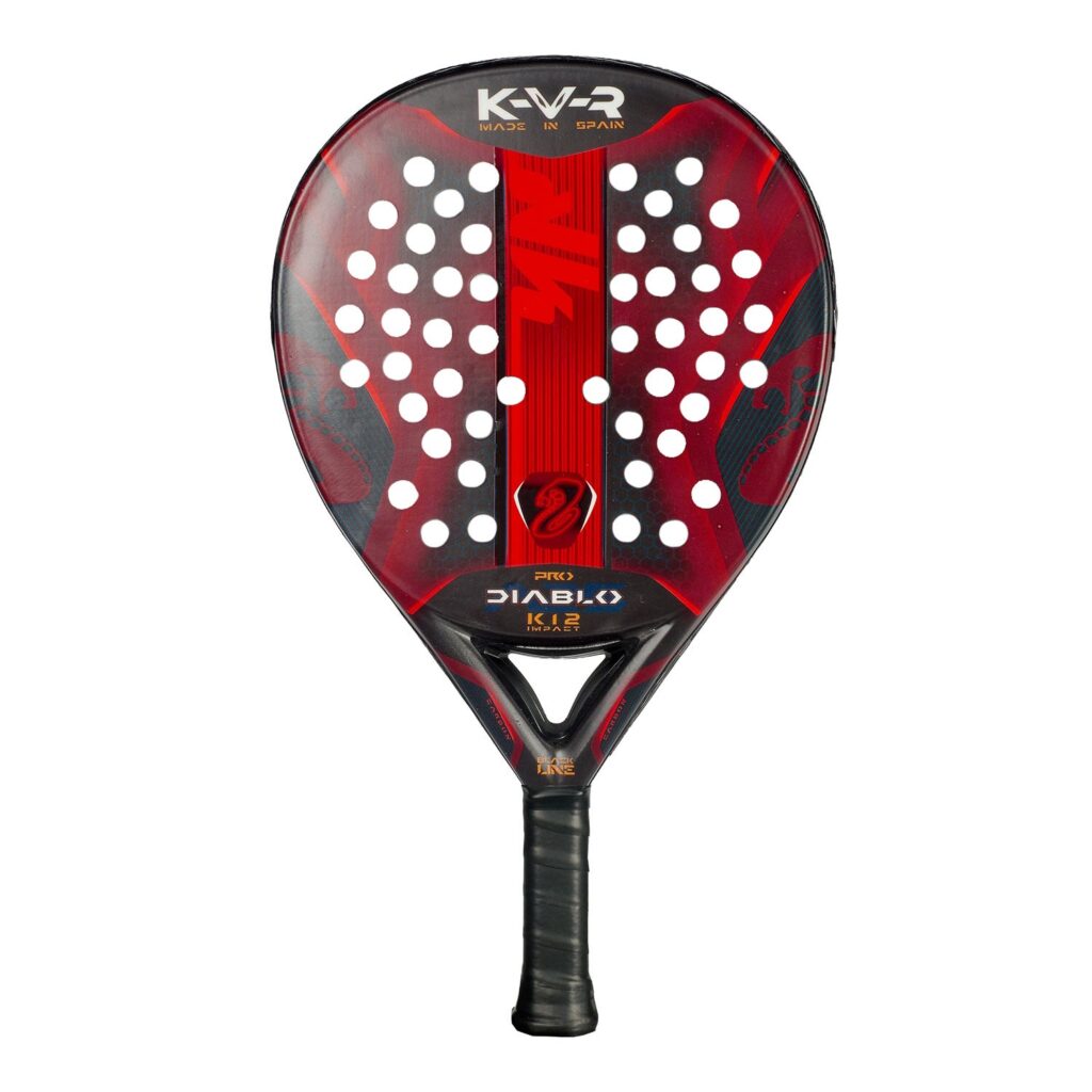 Raquette de padel Akkeron Black Diablo Pro