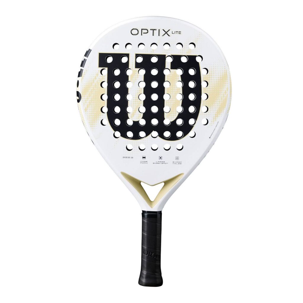 Raquette de padel Wilson Optix V2 Lite Blanc