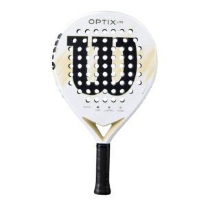 Raquette de padel Wilson Optix V2 Lite Blanc