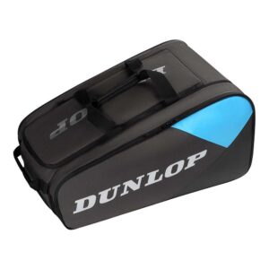 Sac de padel Dunlop Fw Team Black/cyan/gun Metal