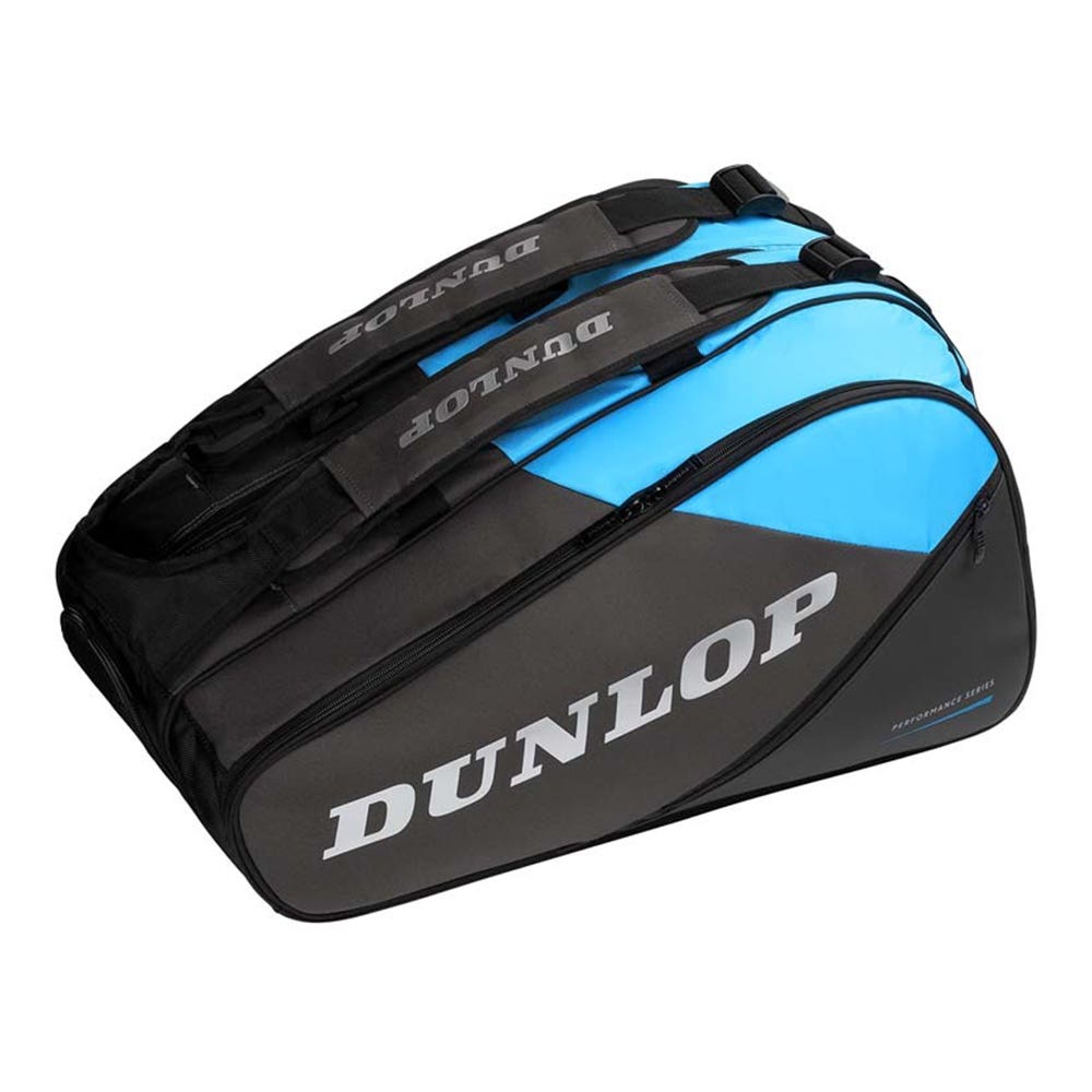 Sac de padel Dunlop Fx Performance Black/cyan/gun Metal