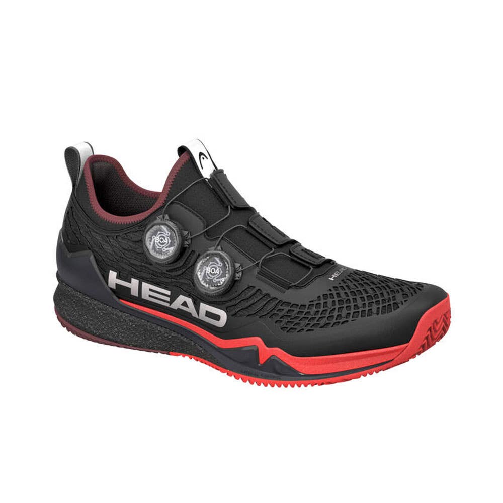 Chaussures de padel Head Endure Pro Boa Clay 273016 Bkrd