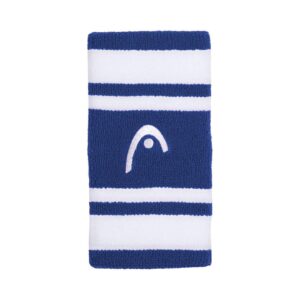 Poignet Head Striped 5 Bleu Marine/blanc