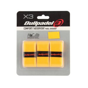 3 Overgrips Bullpadel Gb-1201 Jaunes