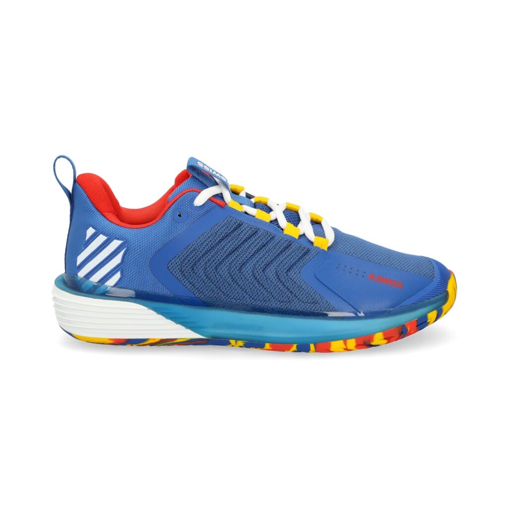 Chaussures de padel Kswiss Ultrashot 3 All Court Blue Red