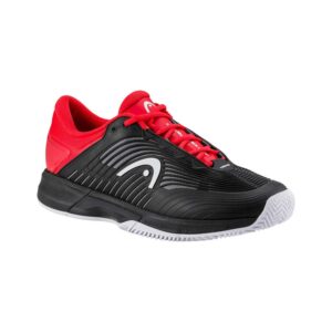 Chaussures de padel Head Revolt Pro 4.5 Clay Black Red