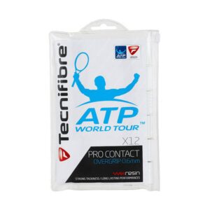 Sac de 12 Overgrips Tecnifibre Contact Pro Blancs