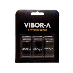 Blister Overgrips Lisses Vibor-a Pro X3 Noir