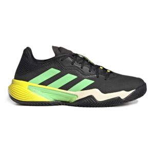 Chaussures de padel Adidas Barricade Clay Gy1435 Noir et Vert 2/3