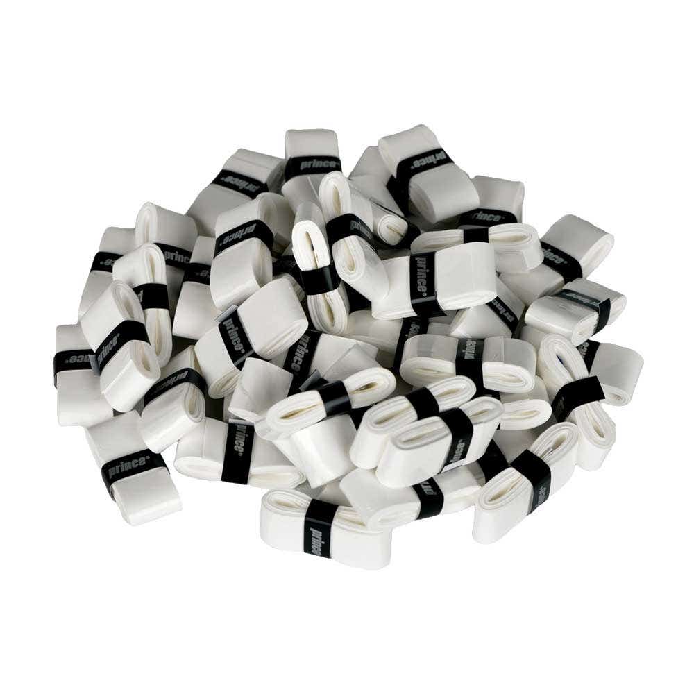 Lot de 50 Overgrips Prince Tackypro Blancs