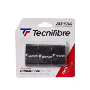 Lot de 3 Overgrips Tecnifibre Contact Pro Noirs