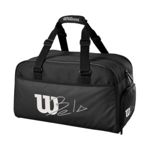 Petit Sac en Toile Wilson Bela Noir et Rouge