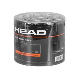 Cube 60 Pcs. Head Xtreme Overgrips Soft Black