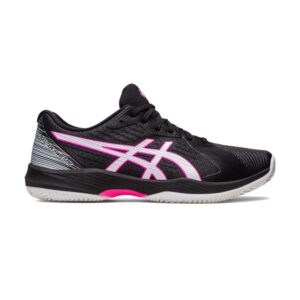 Chaussures de padel Asics Solution Swift Ff Clay 1041a299 002 Noir et Rose