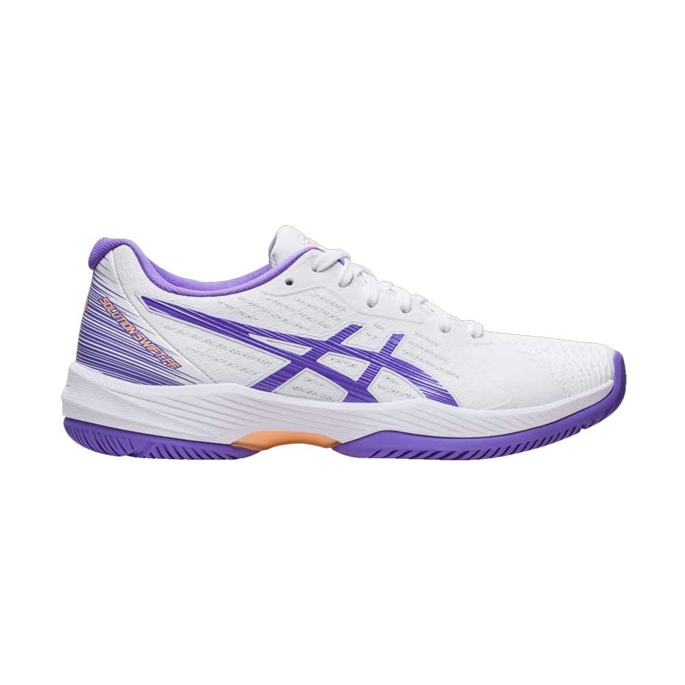 Chaussures Femme Asics Solution Swift Ff Blanc Violet 1042a197-105