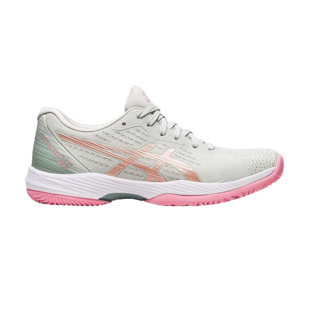 Chaussures de padel Asics Solution Swift Ff padel Gris Rose Femme 1042a204020