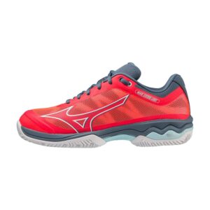 Chaussures de padel Mizuno Wave Exceed Light Cc Wos Femmes Rouge