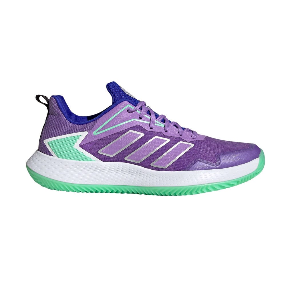 Chaussures de padel Adidas Defiant Speed Clay Violet Vert Womens Hq8465