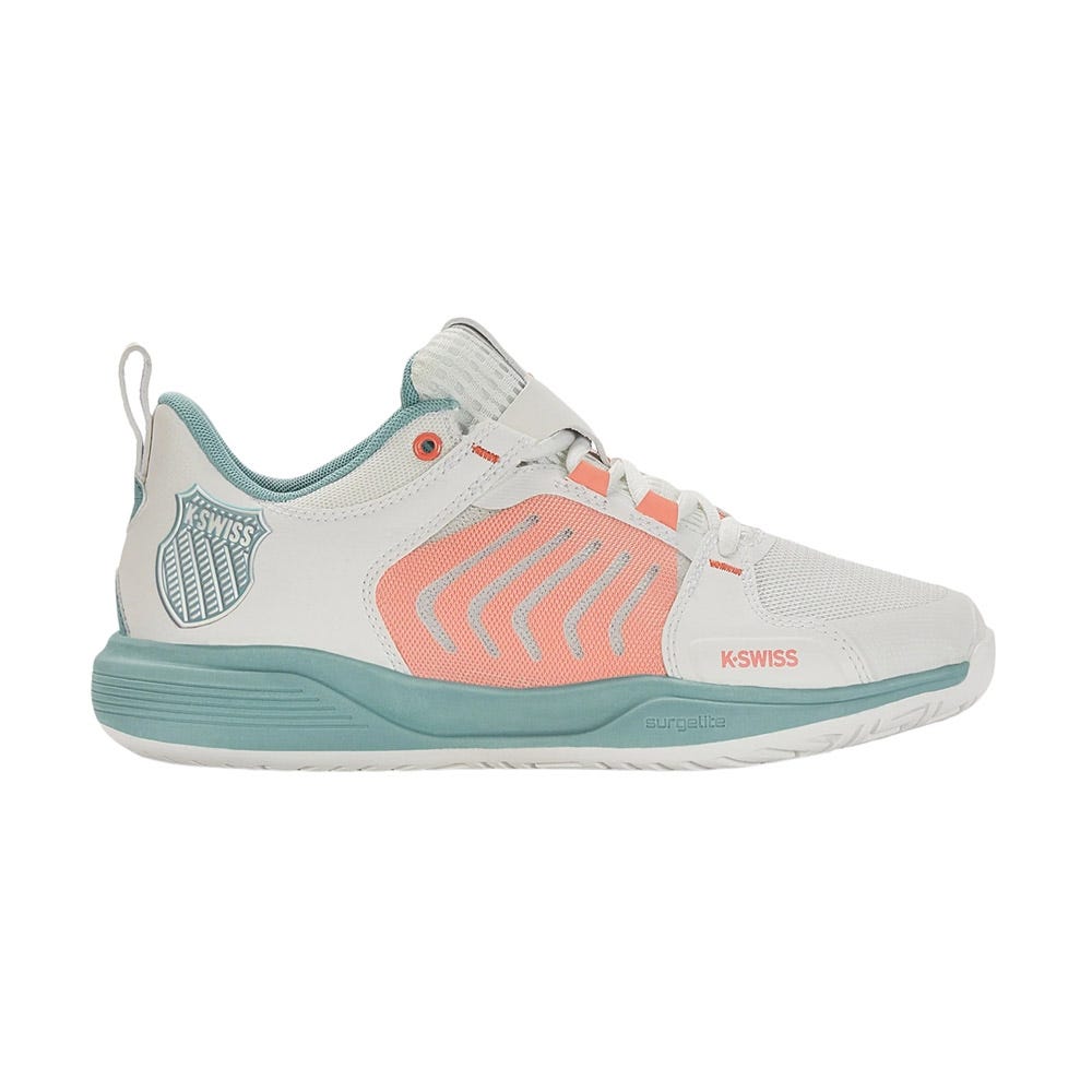 Chaussures de padel Kswiss Ultrashot Team White Corail Women's