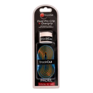 Grip et Overgrip Shockout Dual Pro Bleu et Orange