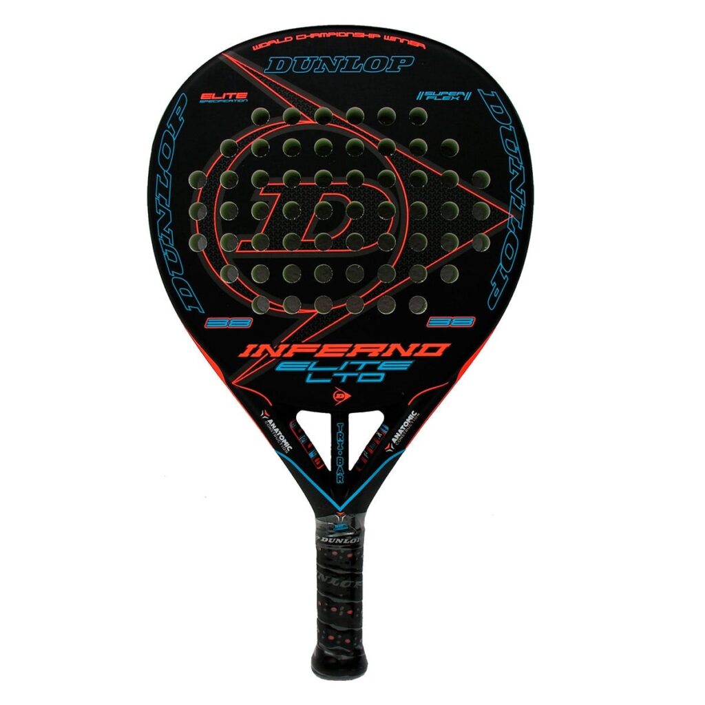 Raquette de padel Dunlop Inferno Elite Lt G1 Hl Blue Orange